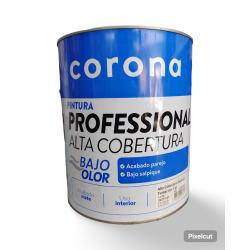 VINILO PROFESONAL ALTA COBERTURA MARCA CORONA TIPO 2 BAJO OLOR