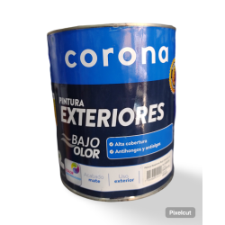 PINTURA EXTERIORES FACHADAS BAJO OLOR MARCA CORONA