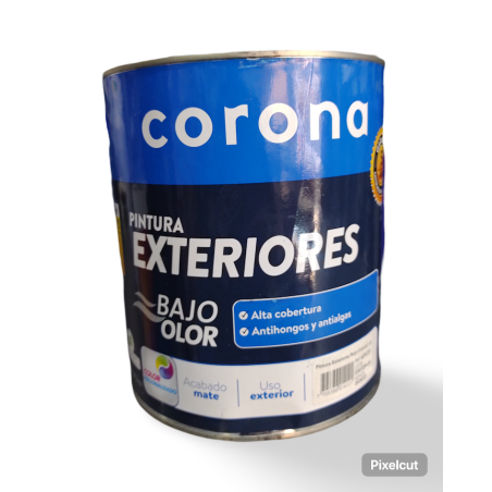 PINTURA EXTERIORES FACHADAS BAJO OLOR MARCA CORONA