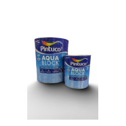 AQUA BLOK  IMPERMEABILIZA Y PINTA MARCA PINTUCO